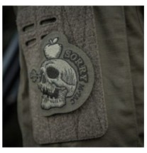 Nášivka M-Tac Sorry Skull - ranger green