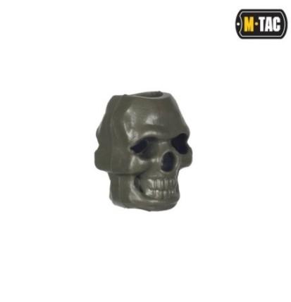 Brzdička na šnúrku M-Tac Skull Stopper 1 ks - olivová