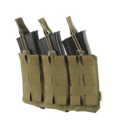 Puzdro na 3 zásobníky M-Tac Elastic Triple Magazine Elite Laser Cut - multicam