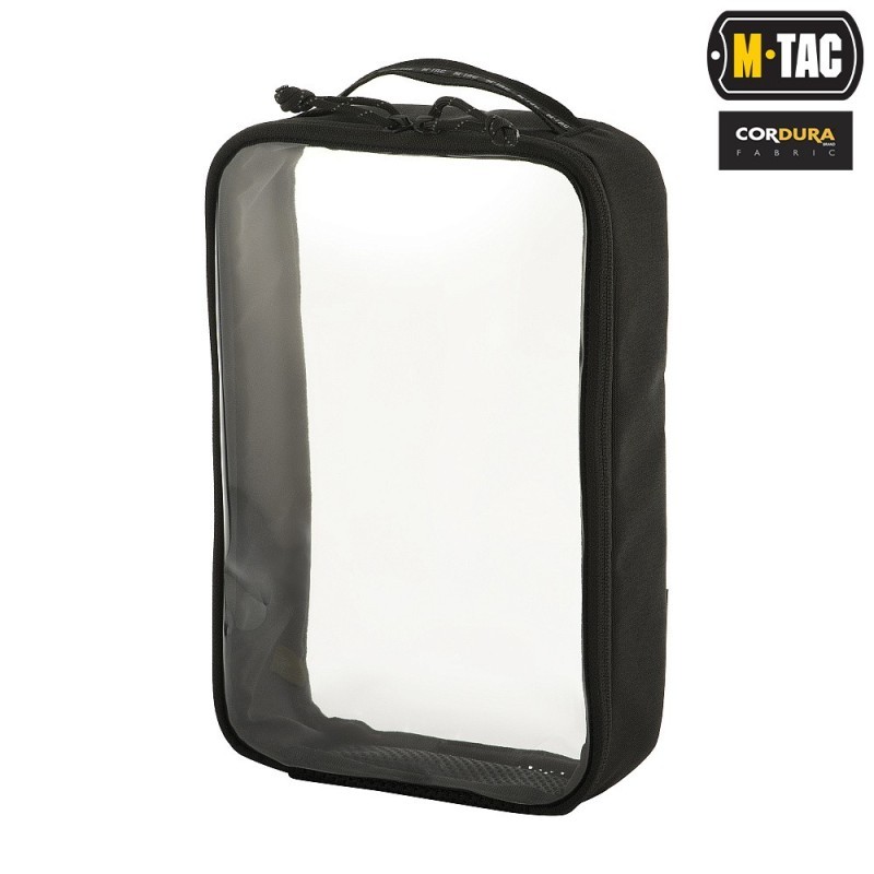 Puzdro viacúčelové M-Tac Travel Clear L - čierne Puzdro viacúčelové M-Tac Travel Clear L - čierne