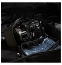 Puzdro viacúčelové M-Tac Travel Clear M - čierne