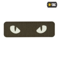 Nášivka M-Tac Cat Eyes - olivová-biela