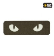 Nášivka M-Tac Cat Eyes - olivová-biela