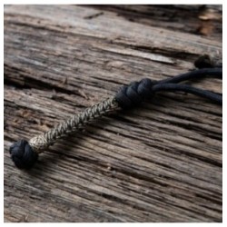 Šnúrka na nôž M-Tac Lanyard Scandinavian - čierna