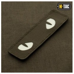 Nášivka M-Tac Cat Eyes - olivová-biela