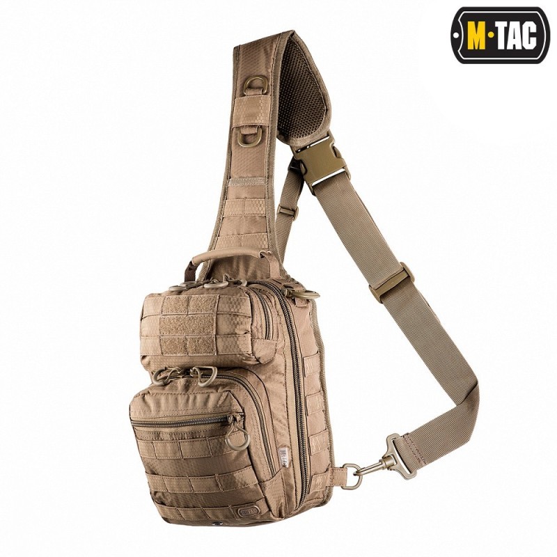 Batoh cez rameno M-Tac City Hunter Hexagon 5l - coyote