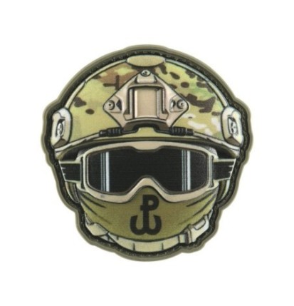 Nášivka helma M-Tac Poland 7 - multicam