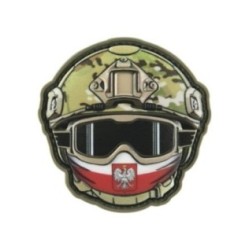Nášivka helma M-Tac Poland 6 - multicam