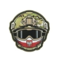 Nášivka helma M-Tac Poland 6 - multicam