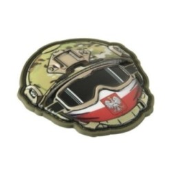 Nášivka helma M-Tac Poland 6 - multicam