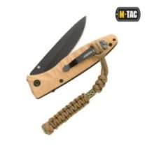Šnúrka na nôž M-Tac Lanyard Loopy Scandinavian - coyote