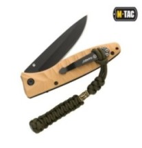 Šnúrka na nôž M-Tac Lanyard Loopy Scandinavian - olivová