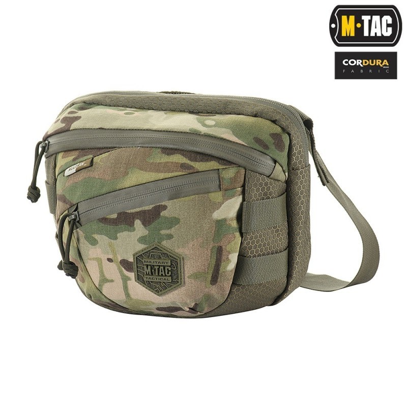 Taška cez rameno M-Tac Sphaera Hex Hardsling Bag Elite Gen.II - multicam-olivová Taška cez rameno M-Tac Sphaera Hex Hardsling Bag Elite Gen.II - multicam-olivová