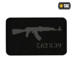 Nášivka M-Tac zbraň AKM 7,62х39 - čierna-sivá