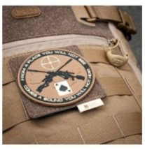 Panel na nášivky pre Molle väzbu M-Tac Morale Patches 8x8,5 - coyote