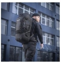 Batoh M-Tac Elite Large Hex Gen.IV 60l - čierny