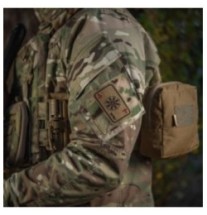 Nášivka M-Tac Card Helmet of Horror - coyote