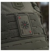 Nášivka M-Tac Card Helmet of Horror - ranger green