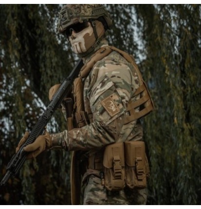 Nášivka M-Tac Face of War - coyote
