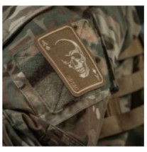 Nášivka M-Tac Face of War - coyote