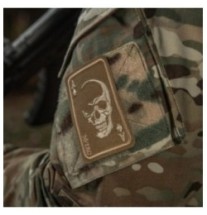 Nášivka M-Tac Face of War - coyote