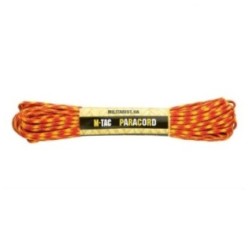 Para lano M-Tac Paracord 550 typ III 15 m - oranžové-žlté