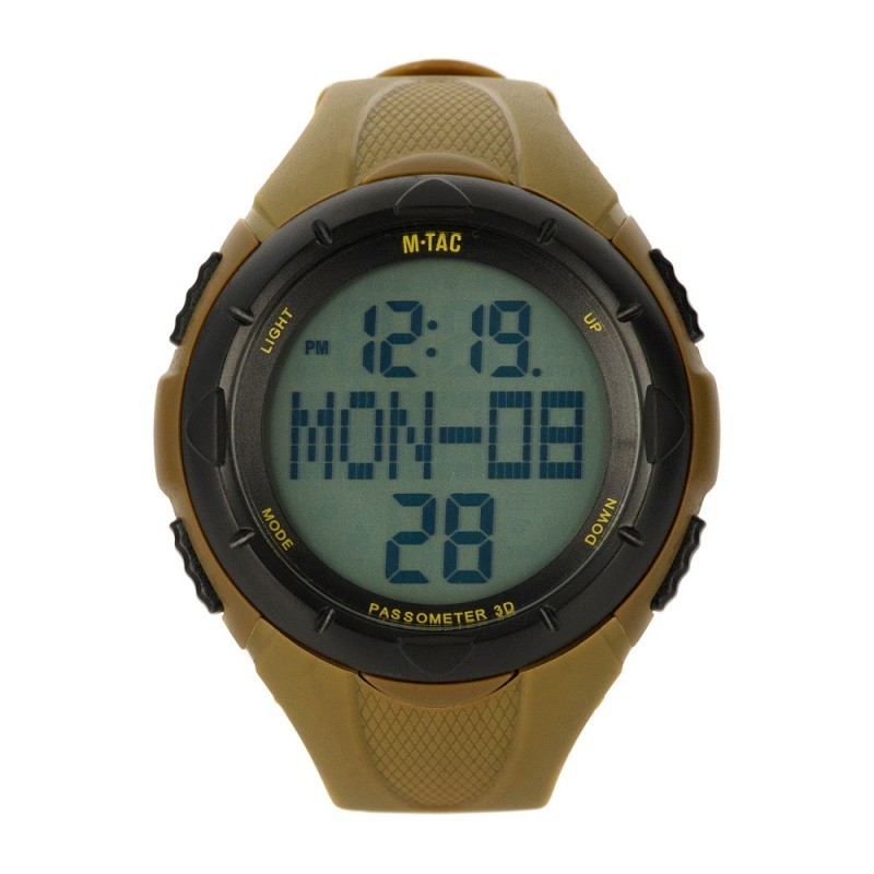 Hodinky M-Tac Tactical Pedometer - coyote Hodinky M-Tac Tactical Pedometer - coyote