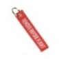 Prívesok na kľúče Remove before flight - červený