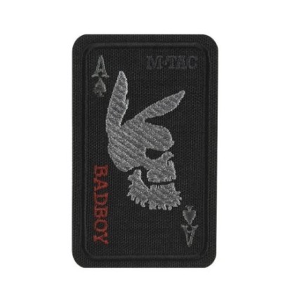 Nášivka M-Tac Bad Boy - čierna