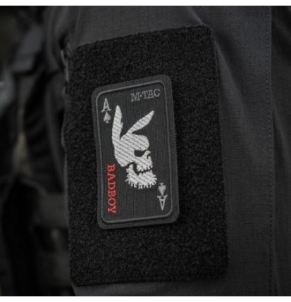 Nášivka M-Tac Bad Boy - čierna