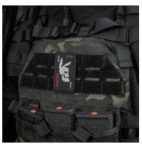 Nášivka M-Tac Bad Boy - čierna