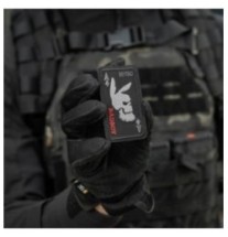 Nášivka M-Tac Bad Boy - čierna