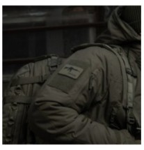 Nášivka so zbraňou M-Tac AR-15 223/5,56 - olivová-čierna