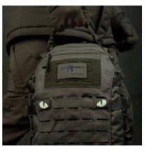 Nášivka so zbraňou M-Tac AR-15 223/5,56 - olivová-čierna
