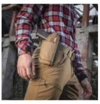 Puzdro na zbraň M-Tac Universal Tactical Holster Elite pravé - coyote