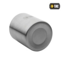 Hrnček s karabínovým uchom M-Tac Thermo Carabiner - strieborný