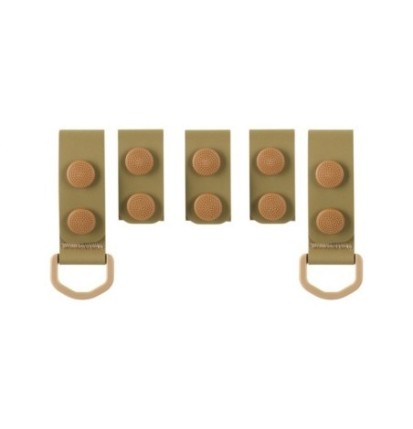 Pútka na opasok M-Tac Tactical Attachnments 5 ks - coyote