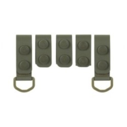 Pútka na opasok M-Tac Tactical Attachnments 5 ks - ranger green