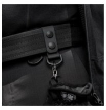 Pútka na opasok M-Tac Duty Belt Keppers 2 ks - čierna