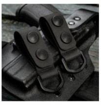 Pútka na opasok M-Tac Duty Belt Keppers 2 ks - čierna