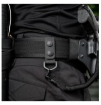 Pútka na opasok M-Tac Duty Belt Keppers 2 ks - čierna