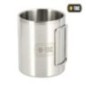 Hrnček so skladacím uchom M-Tac Thermo Handle - strieborný Hrnček so skladacím uchom M-Tac Thermo Handle - strieborný
