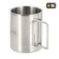 Hrnček so skladacím uchom M-Tac Thermo Handle - strieborný Hrnček so skladacím uchom M-Tac Thermo Handle - strieborný