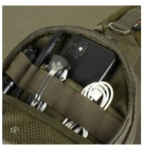 Batoh cez 1 rameno M-Tac Buckler Elite Hex - ranger green