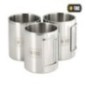 Hrnček so skladacím uchom M-Tac Thermo Handle - strieborný Hrnček so skladacím uchom M-Tac Thermo Handle - strieborný