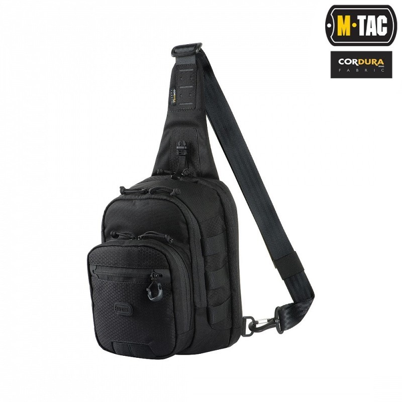 Batoh cez rameno M-Tac Cross Bag Elite Hex 5l - čierny Batoh cez rameno M-Tac Cross Bag Elite Hex 5l - čierny