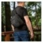 Batoh cez rameno M-Tac Cross Bag Elite Hex 5l - čierny Batoh cez rameno M-Tac Cross Bag Elite Hex 5l - čierny