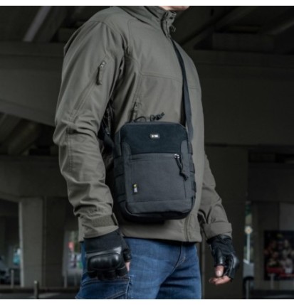 Taška cez rameno M-Tac Satellite Bag Gen.II - čierna