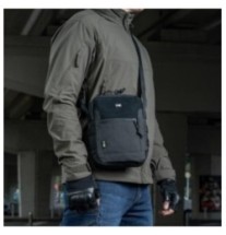 Taška cez rameno M-Tac Satellite Bag Gen.II - čierna