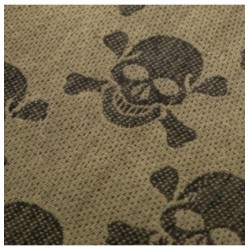 Šatka M-Tac Shemagh Pirate Skull - čierna-olivová